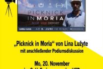 Filmplakat Kino für Menschenrechte - Picknick in Moria am 20.11.2023 im Café Freiraum an der HSD